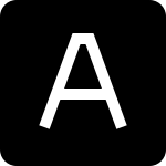 Text Background Color SVG Icon